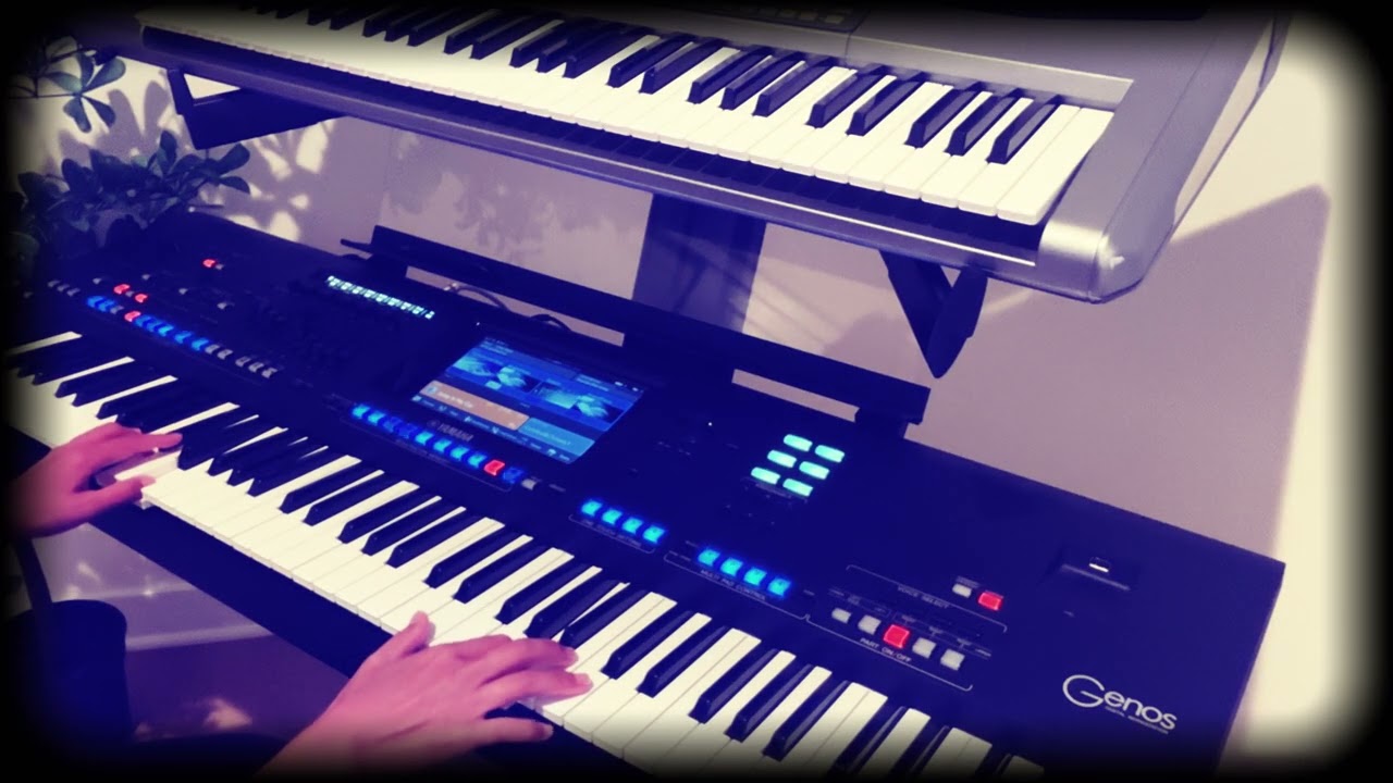 All Alone - Umar Keyn & Davvi - Cover on Yamaha Genos