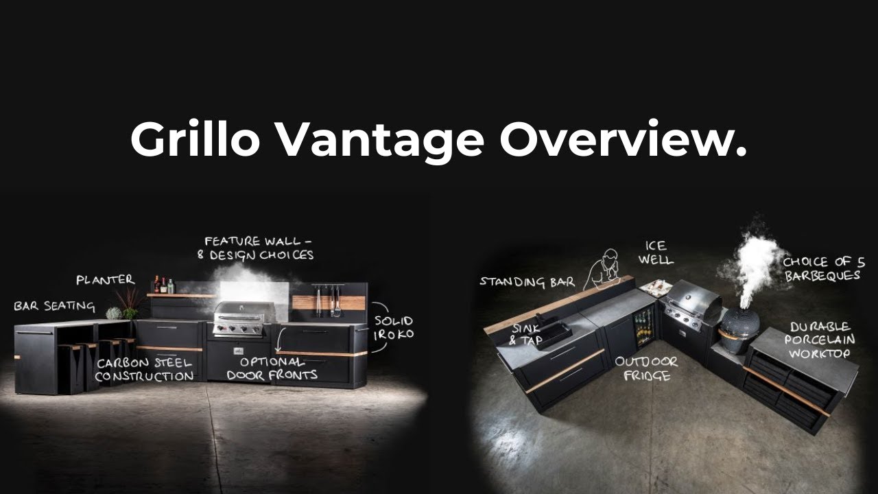 GRILLO VANTAGE OVERVIEW | GRILLO OUTDOOR KITCHENS