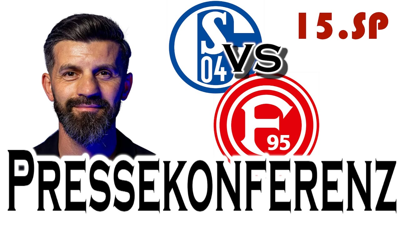WIR sind TABELLENFÜHRER💙Schalke 04💙 Pressekonferenz vor Düsseldorf (15. SP)