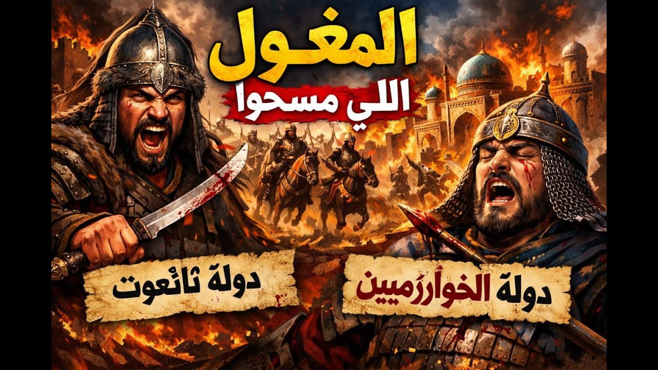 المغول | مسحت دول وشعوب من الخريطه والوجود