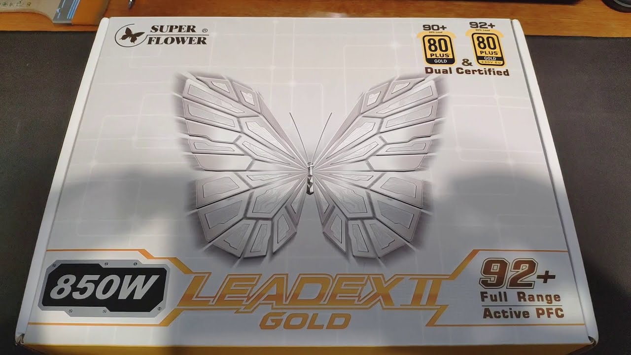ОНЛАЙН ТРЕЙД.РУ — Блок питания Super Flower 850W Leadex II Gold (SF-850F14EG) Код EAN: 4711213444531