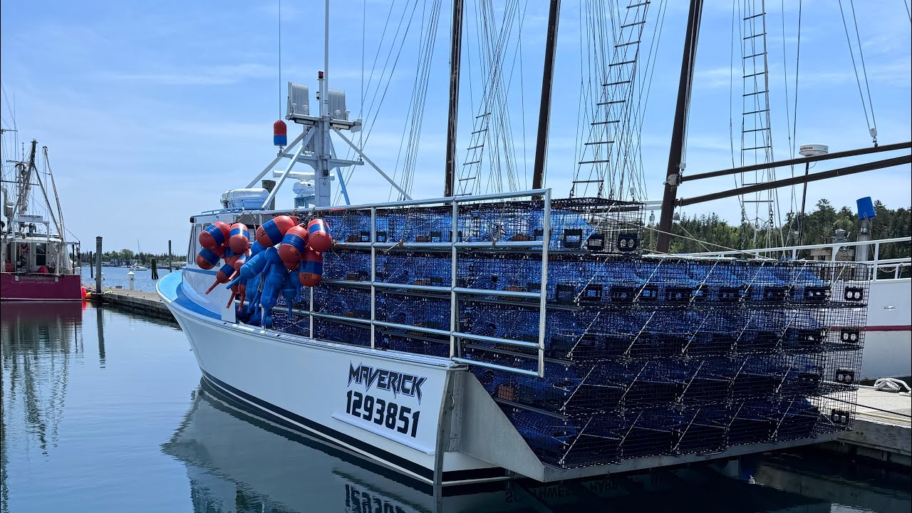 Setting Brand New Lobster Traps! 🦞
