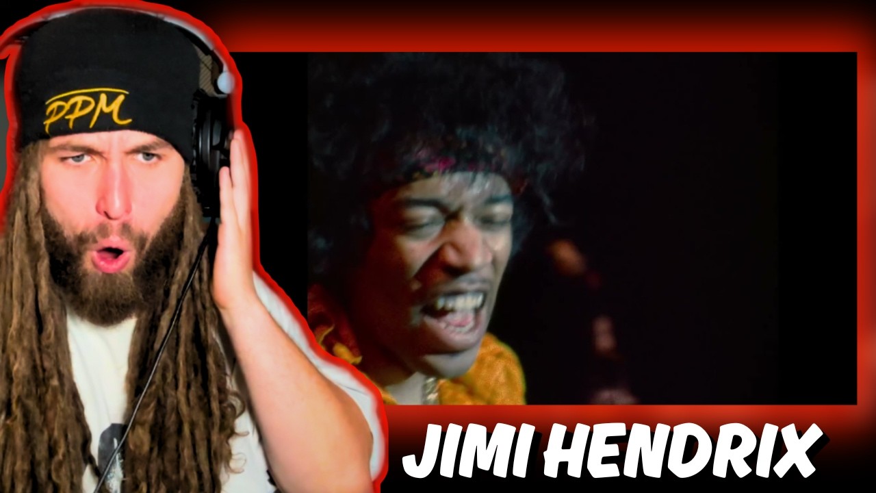 Jimi Hendrix SETS HIS GUITAR ON FIRE!? Rapper Can't Believe This Live Moment