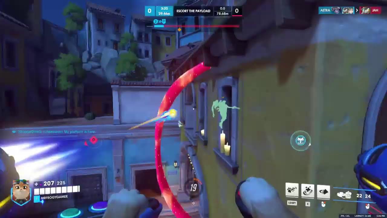 Overwatch E-Sports pre-season game