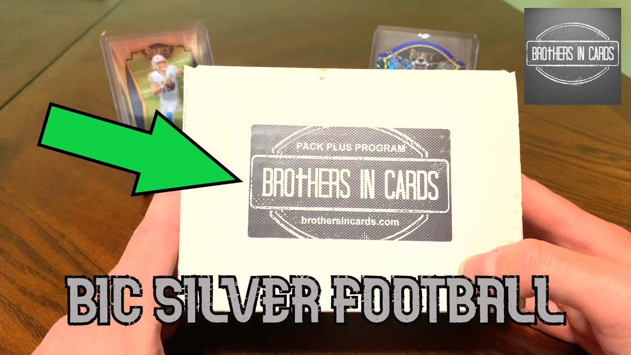 Brothers In Cards SILVER Football Box! April 2021