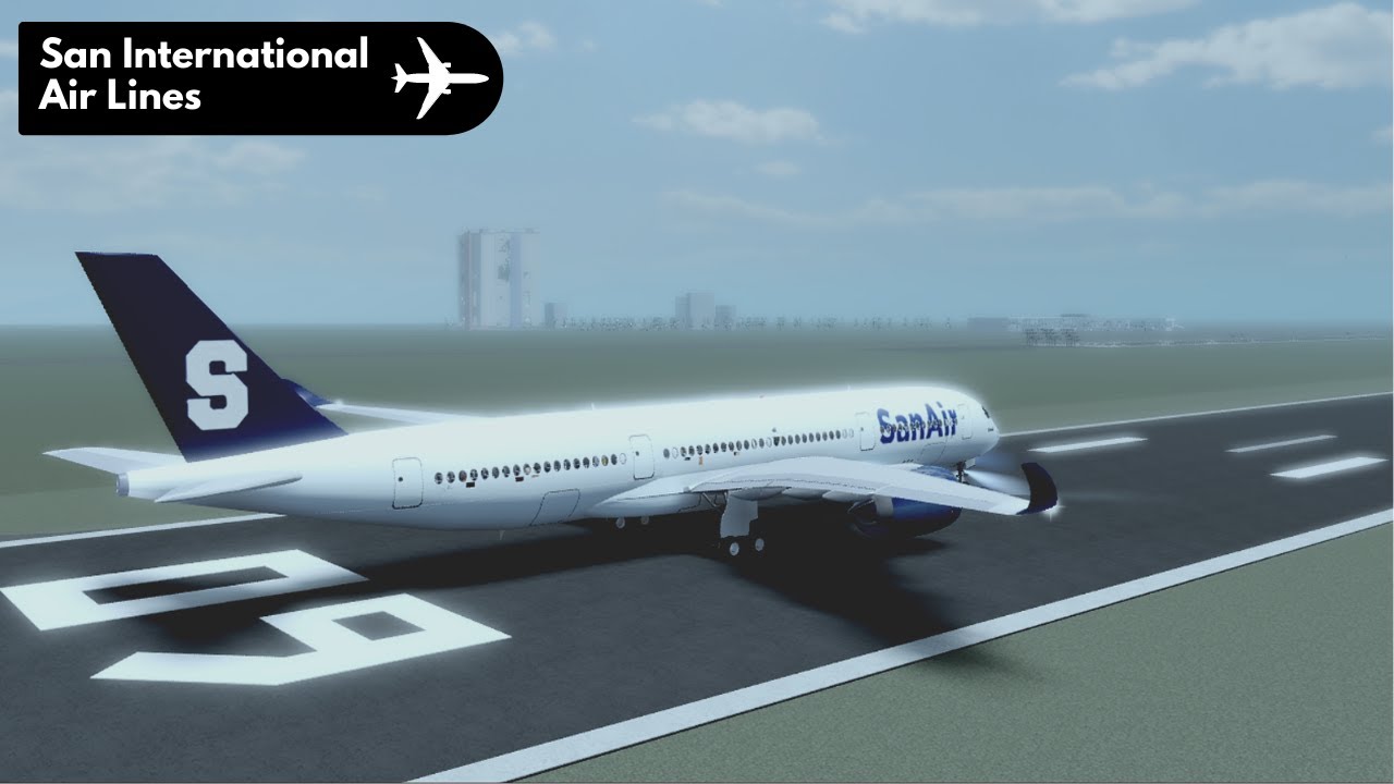 ROBLOX | SA755 - San Air A350 Flight
