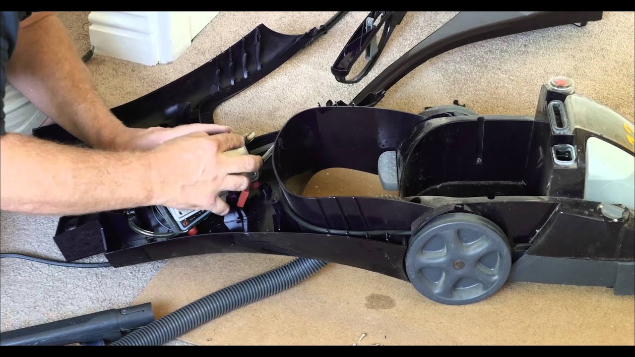 Bissell Proheat Won't Spray Solution Clogged Heater Core
