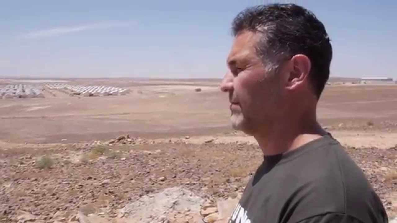 Khaled Hosseini, UNHCR Goodwill Ambassador, in Jordan with Syrian Refugees