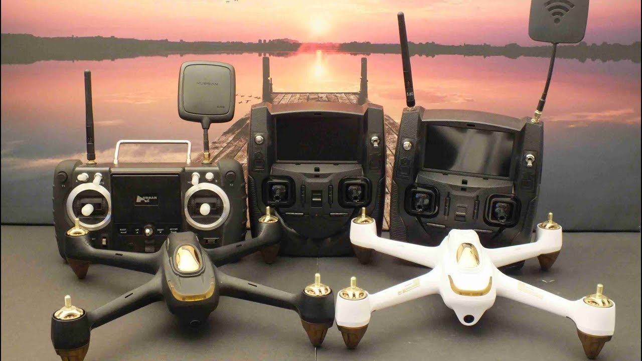 Hubsan H501S STD vs ADV Teste das Cameras