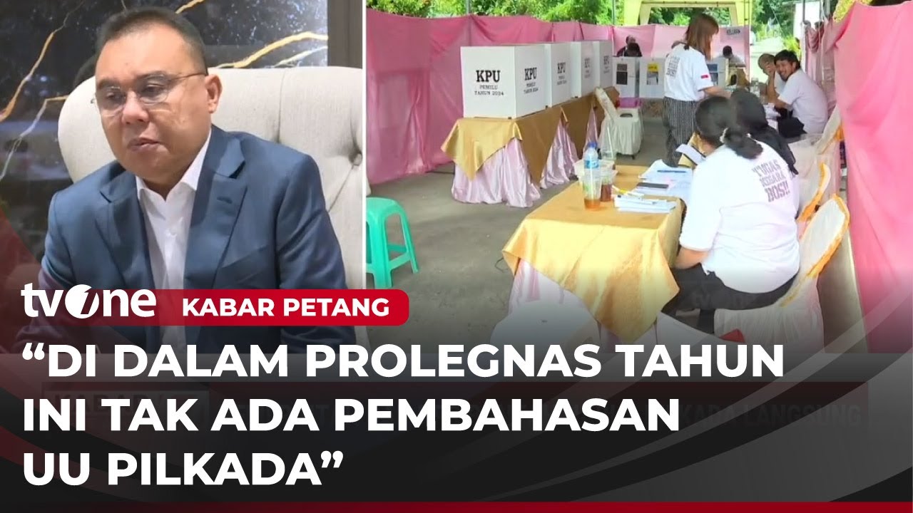 Sufmi Dasco Bantah Revisi UU Pemilu yang Diisukan Ubah Aturan Pilpres | Kabar Petang