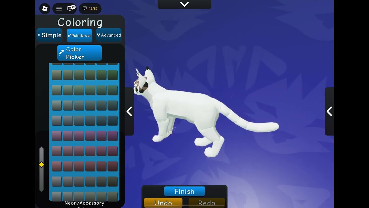 Making a brindle bald morph on wcue! Feel free to take inspo