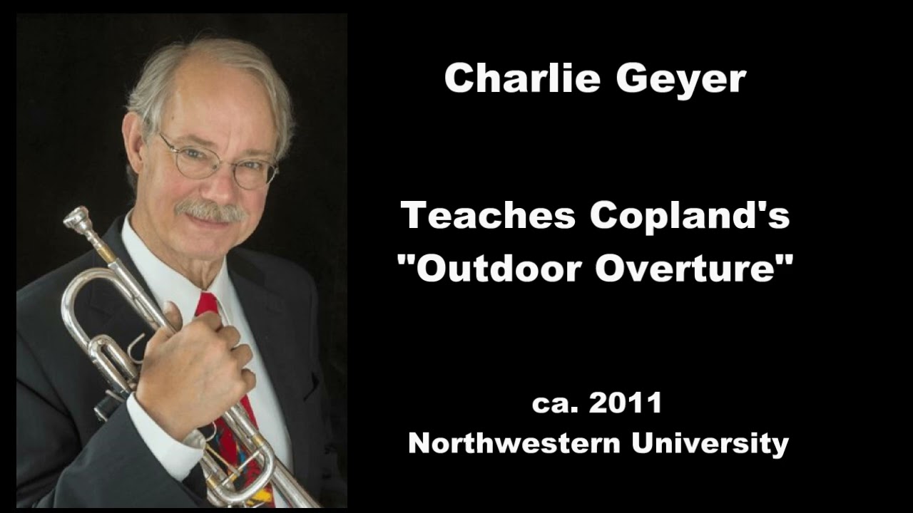 Charlie Geyer Teaches the trumpet solo from Copland's 