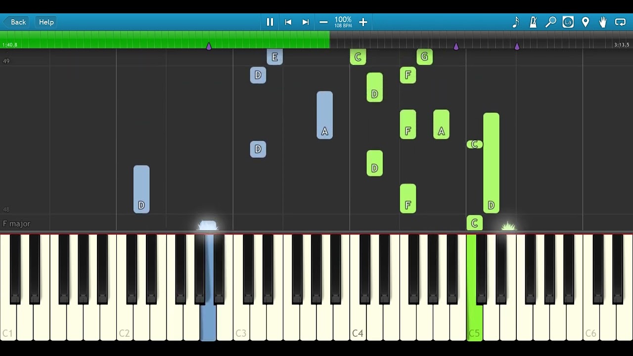 Prince of Egypt - Heaven's Eyes - Piano V2
