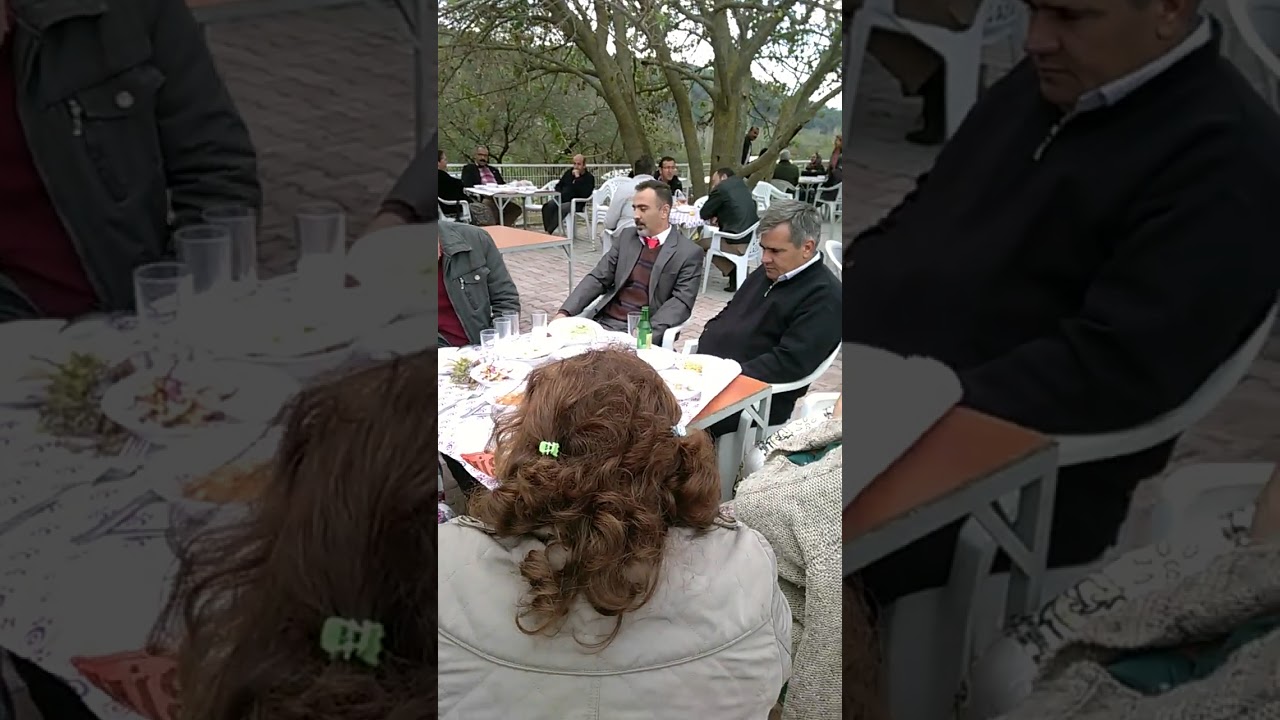 Çanakkale Ayvacık Uzunalan Köyünde Köy düğünü