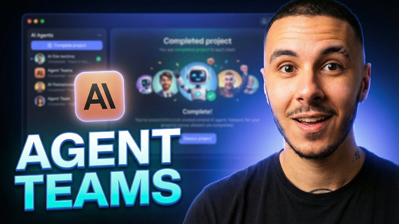 J'ai créé une APP COMPLÈTE avec les Agent Teams de Claude Code (résultat de fou)