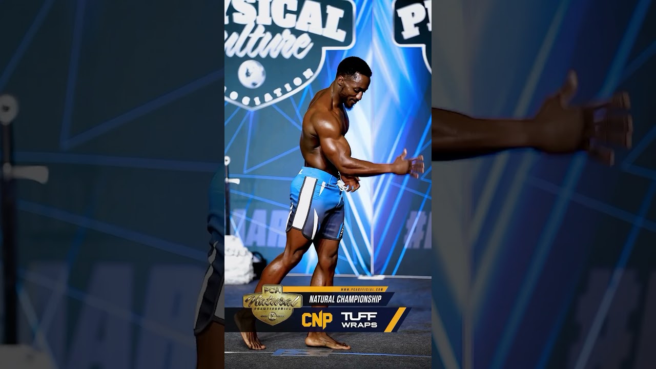 Men's Physique 4 / 1st place / Abraham Iwakun PCA Natural Championship 2024