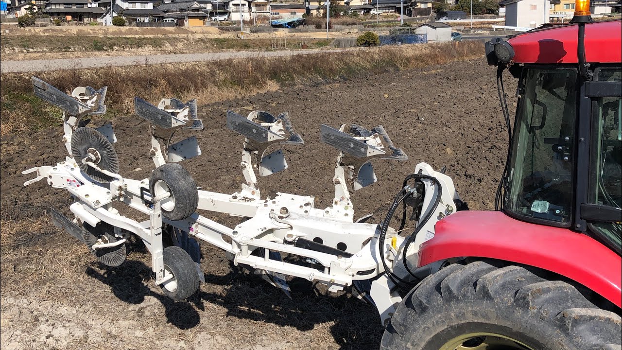 YANMAR EG105 SUGANO R144BAC(CRLA144C1) 水田プラウ作業