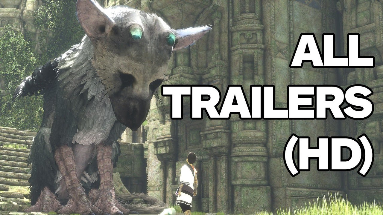The Last Guardian - All Trailers (2009 - 2016)