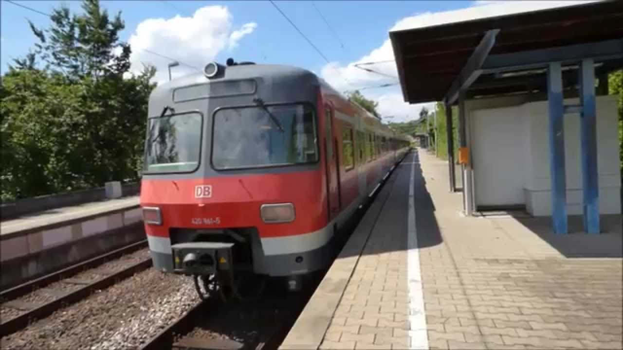 Oberaichen - S-Bahn Stuttgart mit ET 420 + ET 430