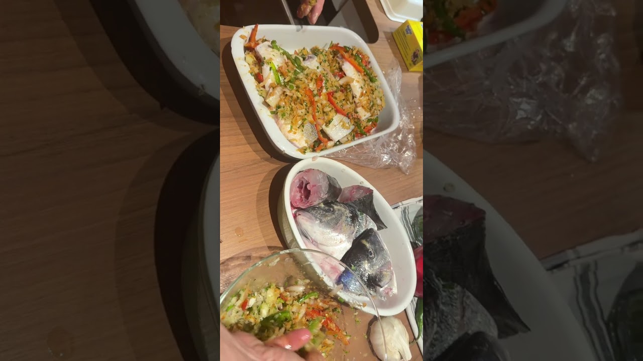 Delicia de pescado 🐟 al horno😍
