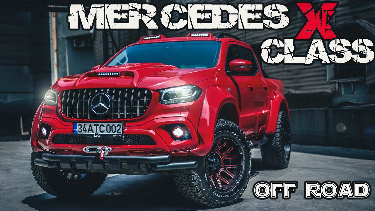 KIRMIZI DEV ! MERCEDES X-CLASS OFF ROAD !