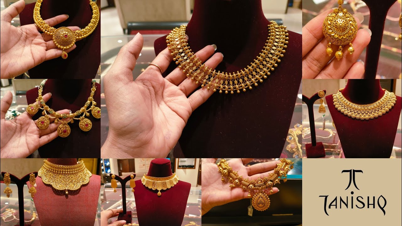 Tanishq latest Choker Set starting just 😱 36 gram #trending #youtube #tanishq