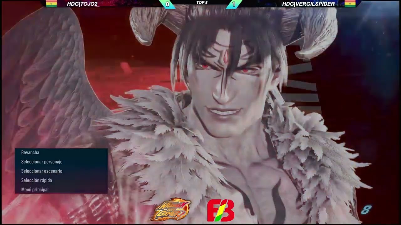 Vergil Spider (djin) vs Tojo 2 (hwo) TEKKEN 8 : Torneo Rumbo a BRICS eSports 2025