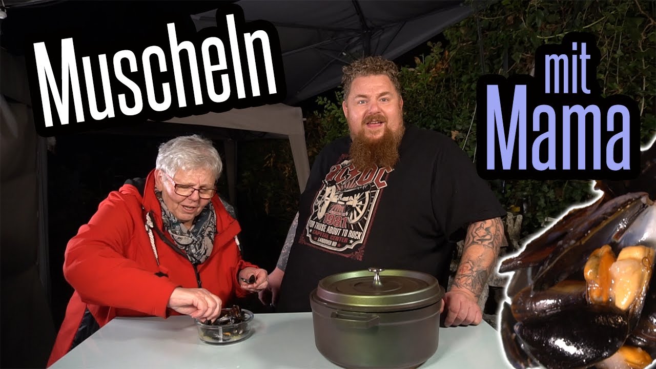 Miesmuscheln Kroatien Style mit Mama - Muscheln einfach & super lecker - BBQ & Grillen für jedermann