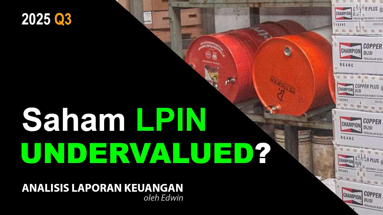 Saham LPIN 2025 Q3 Undervalued? PBV 0,5x Penerimaan Kas Naik tapi Laba Bersih Turun!