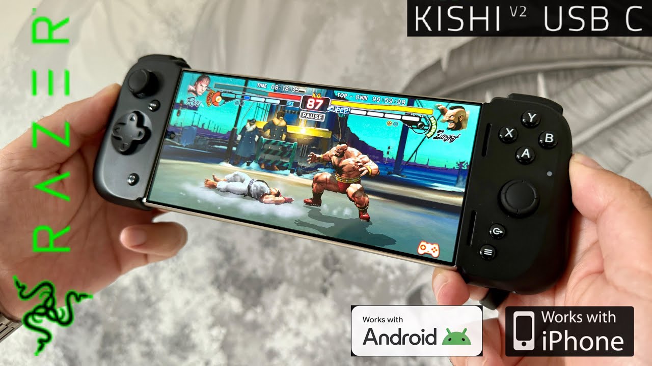 RAZER KISHI V2 USB C - Controller Gaming Smartphone Android / iPhone