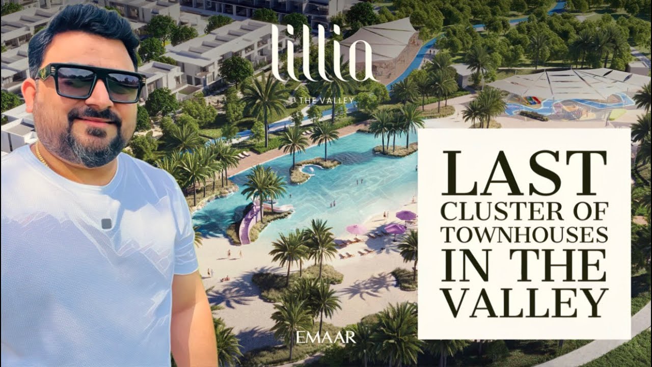 LILLIA AT THE VALLEY ! EMAAR ! TOWNHOUSES.
