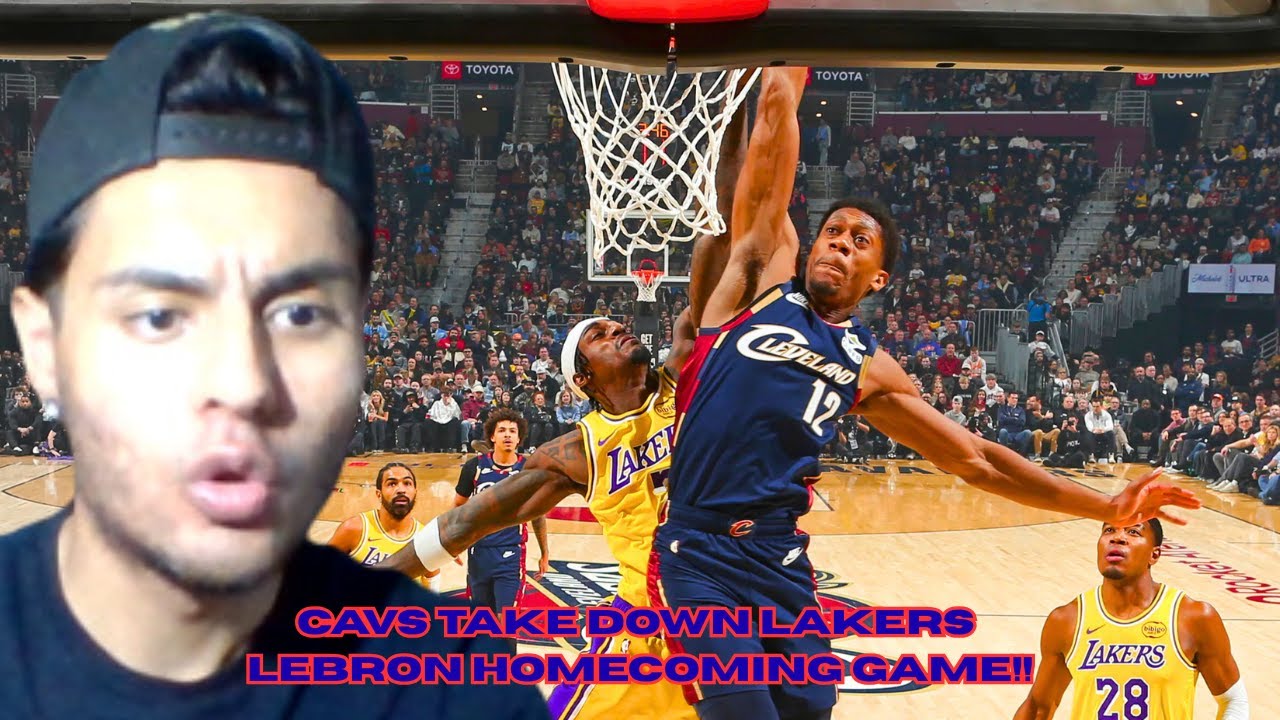 CAVS TAKE DOWN LAKERS!! LEBRON BACK HOME!! POSTGAME REACTION!!