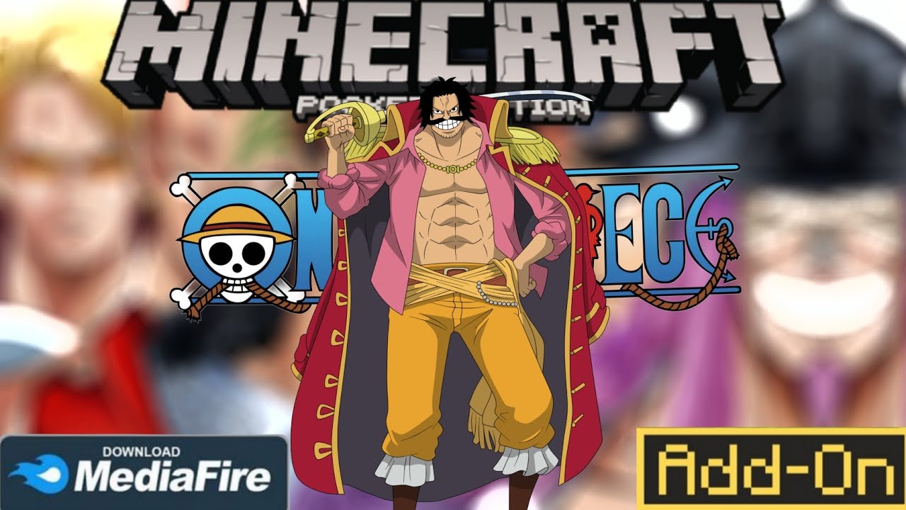 One Piece (Luffy) Addon For Minecraft PE 1.21 - One Piece Mod MCPE 1.21