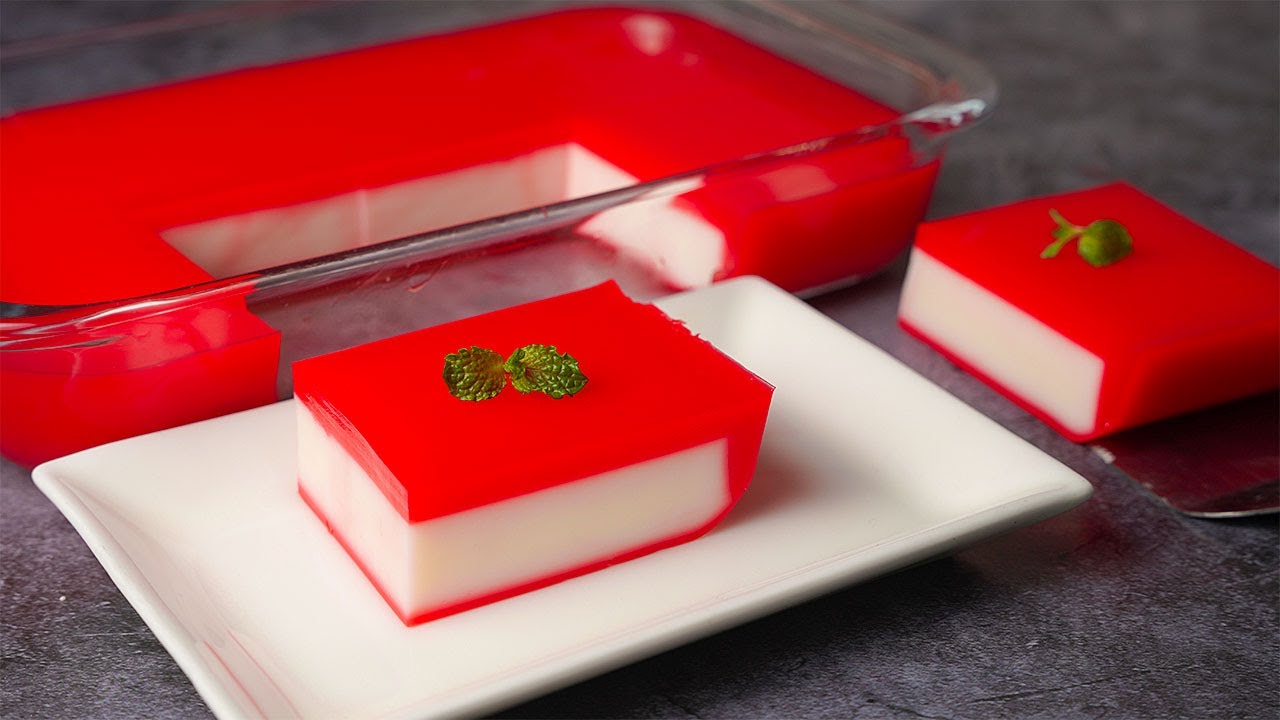 Layered Milk Pudding Recipe | Valentines Day Special Dessert Recipe | Yummy