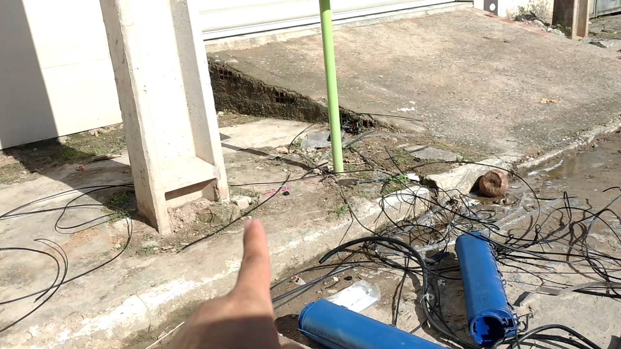 Veja o serviço nojento que a oi Velox fez.