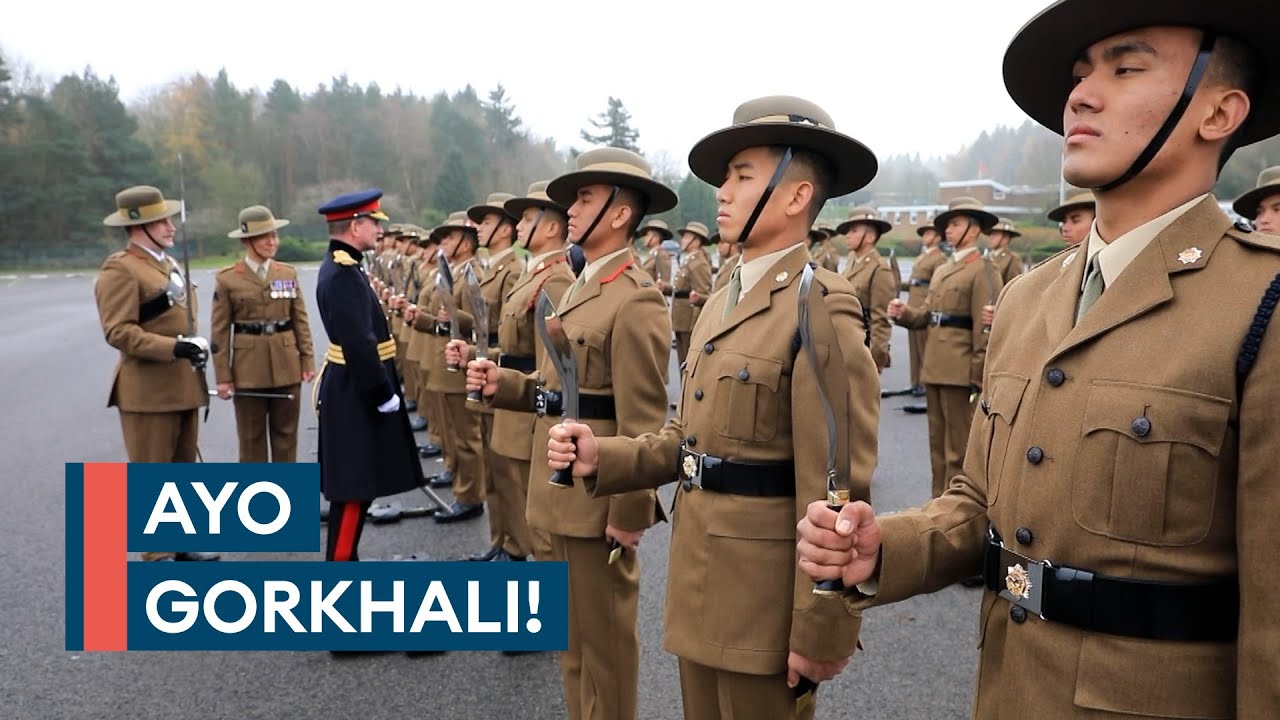 Gurkha describes passing out parade as proudest moment of his life
