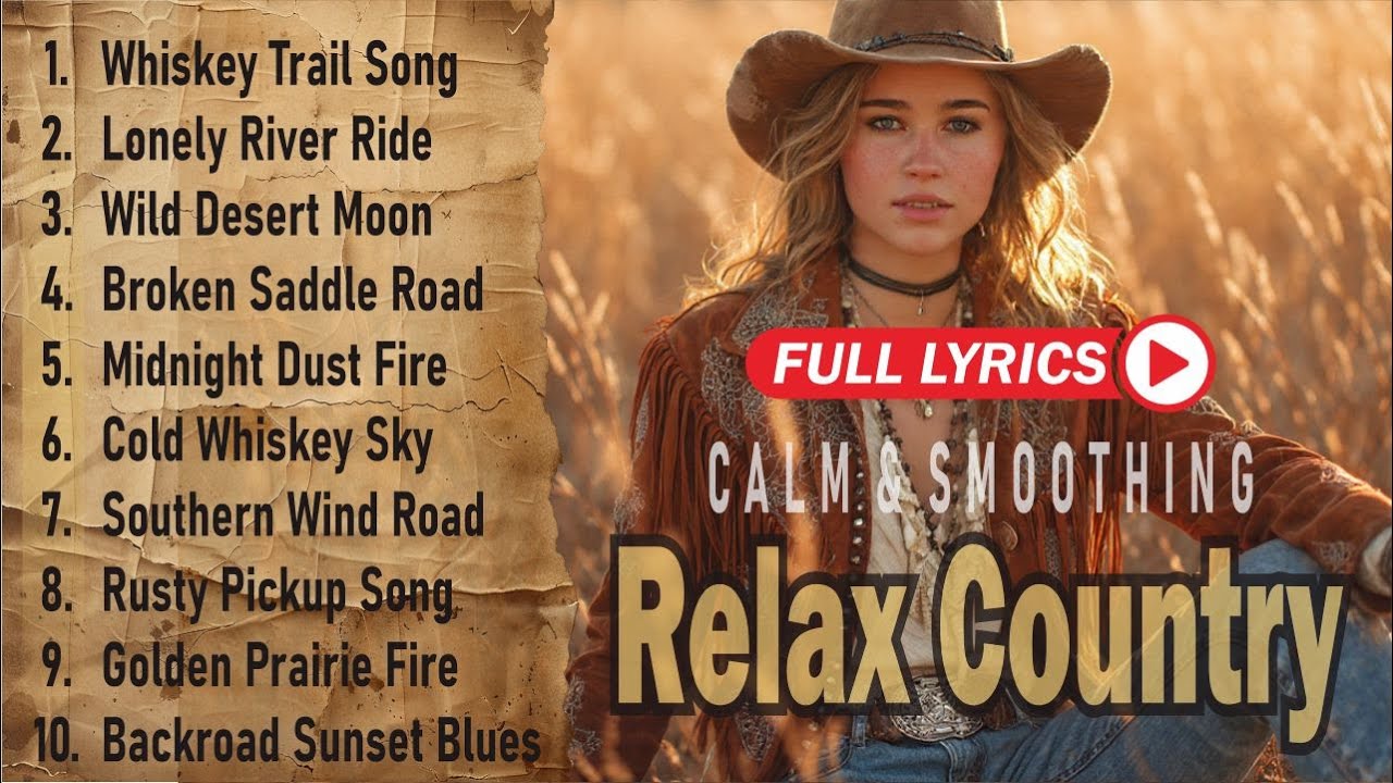 Country Music Top 40 Songs with lyrics | Road Trip Country Songs Collection