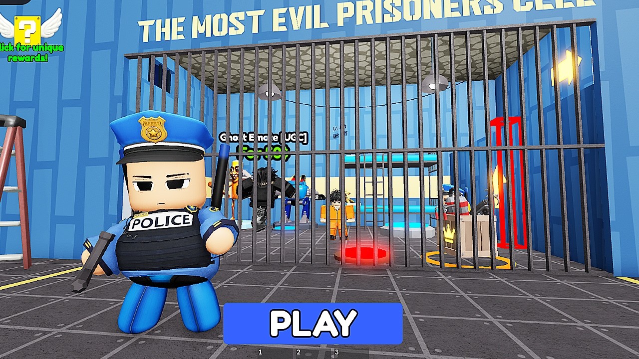 [FREE POWER!] POLICE JR 2 PLAYER ESCAPE PRISON! - Roblox