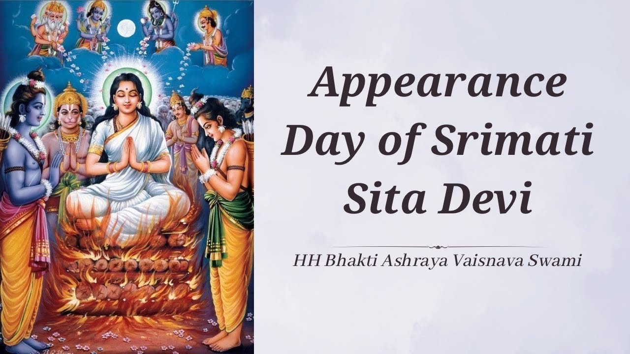 Appearance Day of Sita Devi | Iskcon Rohini | HH bhakti Ashraya Vaisnava Swami