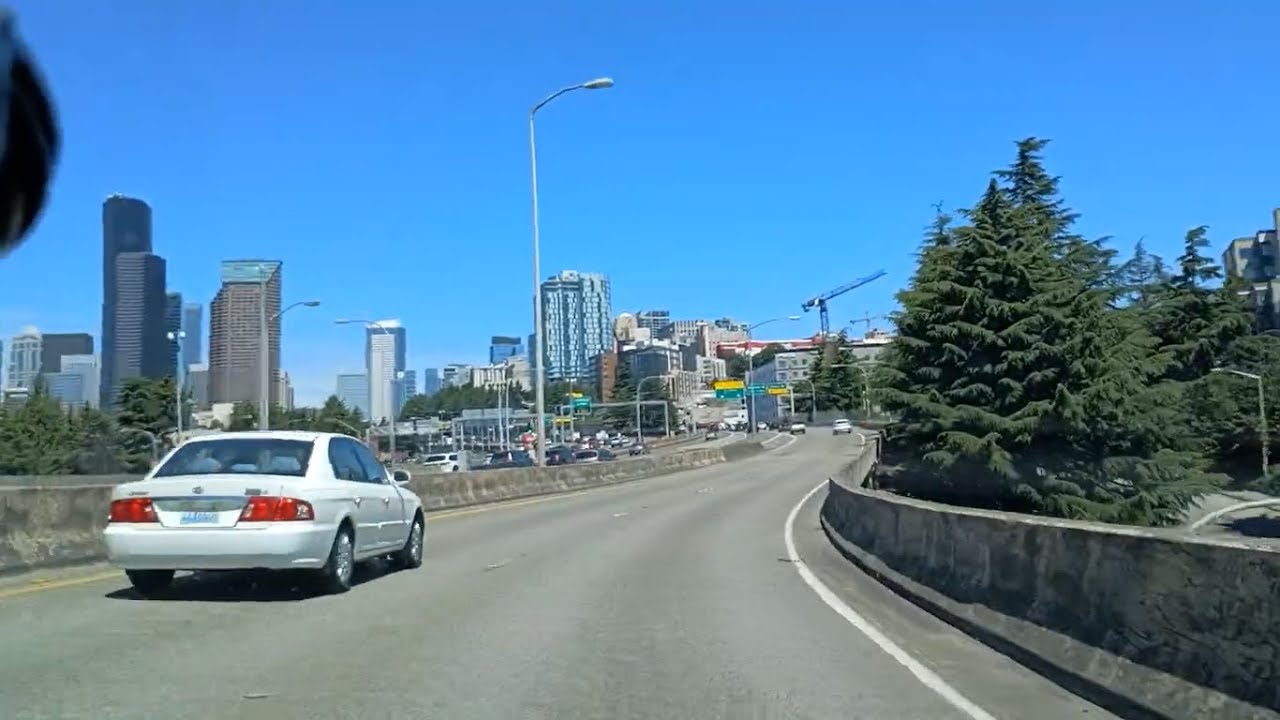 Seattle Drives- Downtown Bellevue to Downtown Seattle.  Summer 2024.