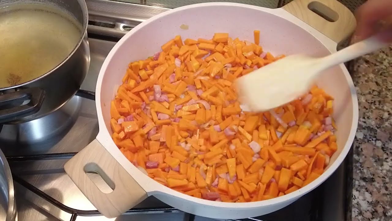 Risoto de Abóbora com Bacon