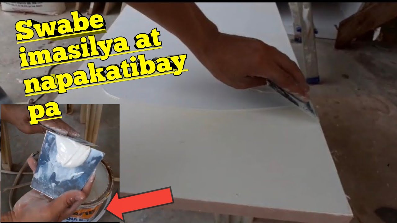 Paano magmasilya ng liquid tile cast sa plywood