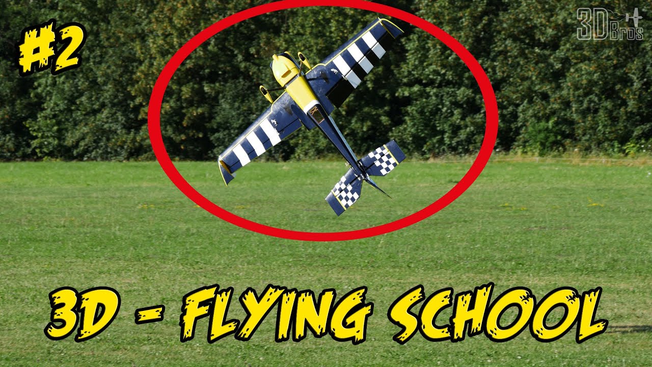 3D FLYING SCHOOL #2 | HARRIER+TORQUEN | 3DBros