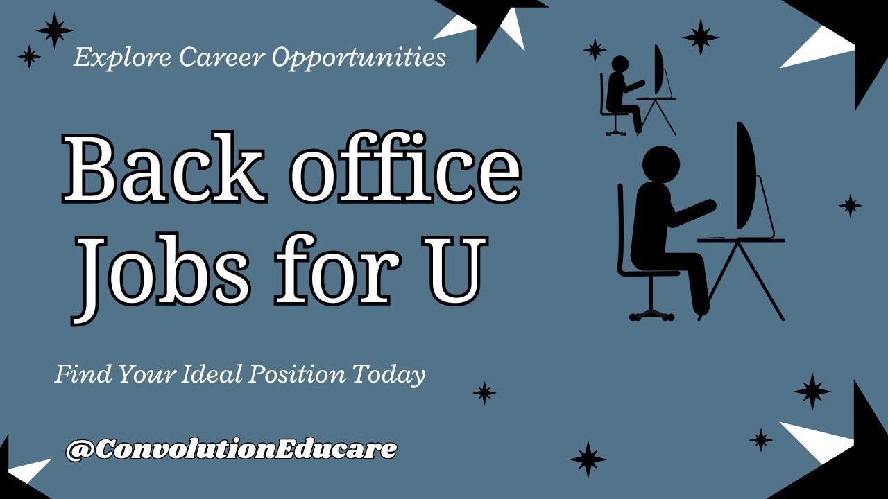 Back Office Jobs | Job Update Bangla | In house Jobs | Computer Jobs | Convolution Educare | PK Das