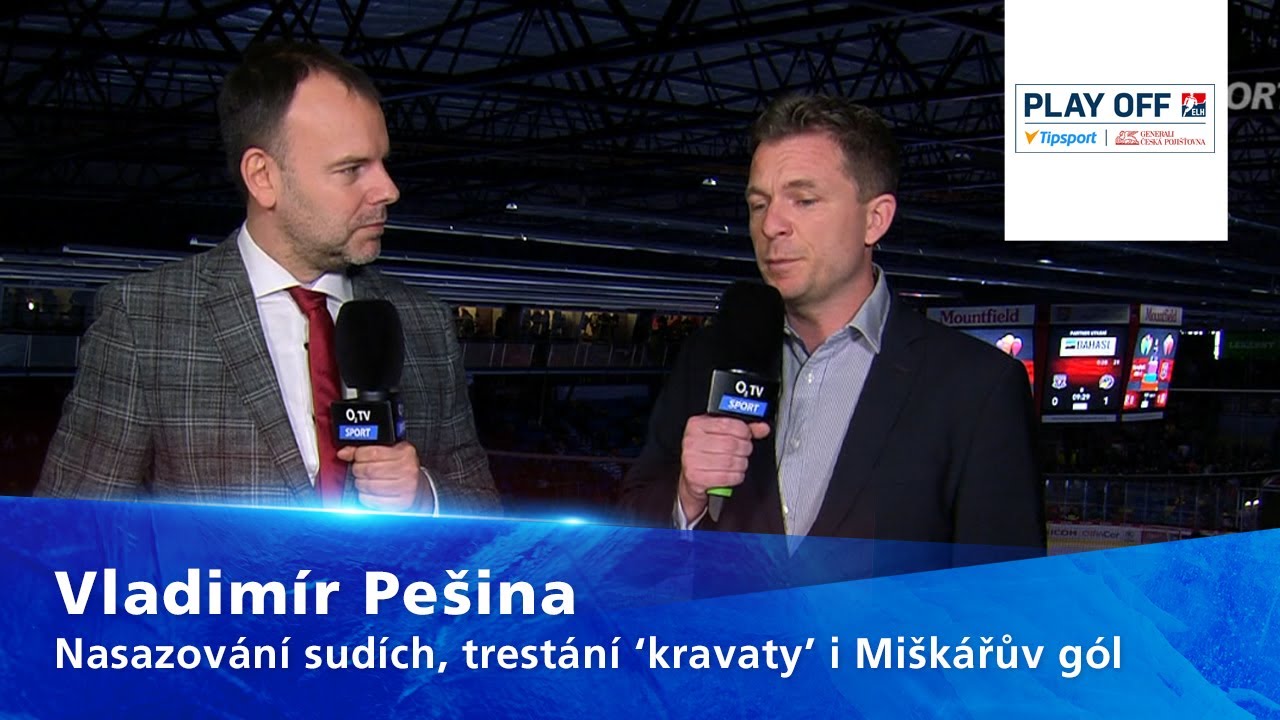 Pe&scaron;ina o nasazov&aacute;n&iacute; sud&iacute;ch v play off, trestech za 'kravatu' i Mi&scaron;k&aacute;řově g&oacute;lu brusl&iacute;