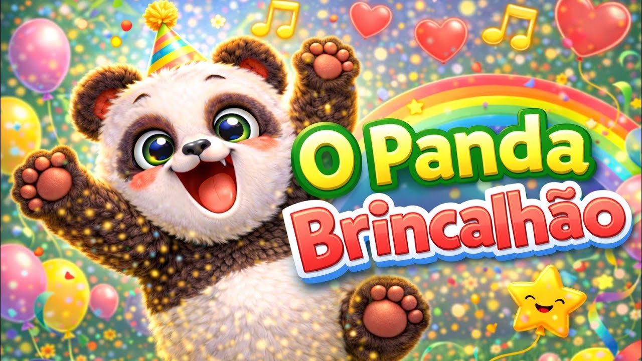 🐼 O Panda Brincalhão 🐼