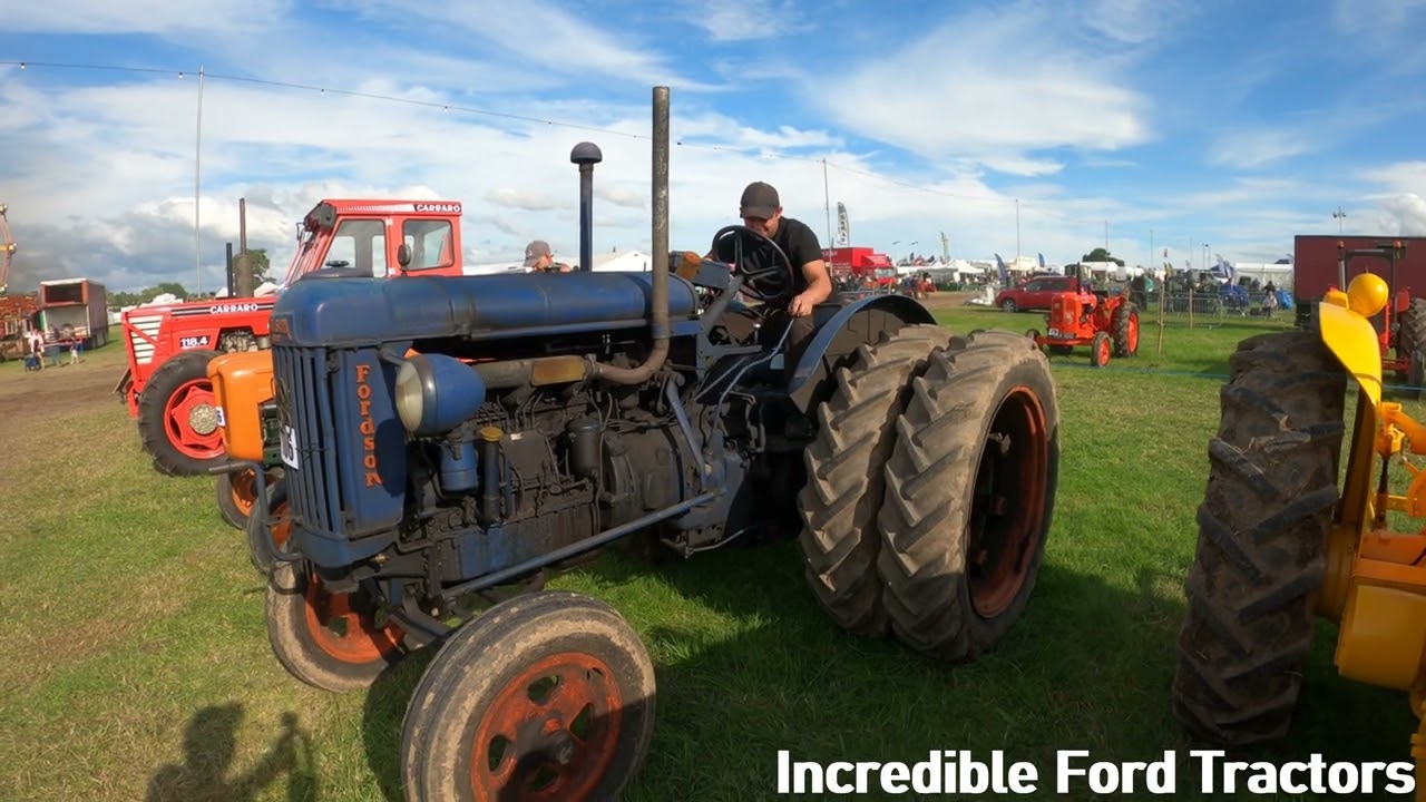 1948 Fordson Major E27N 4.7 Litre 6-Cyl Perkins P6 Diesel Tractor (45 HP) Double Wheels