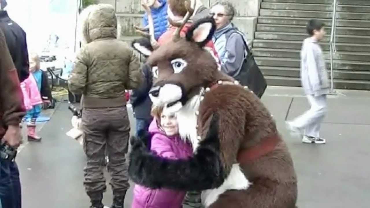 Christmas Eve Fursuiting Fun at Seattle Center 2011