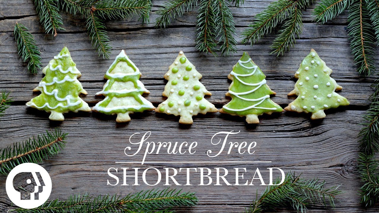 Spruce Tree Shortbread | Kitchen Vignettes | PBS Food