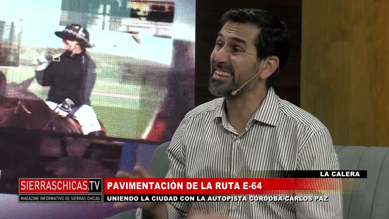 Pavimentación de la Ruta E-64 entre La Calera y Malagueño